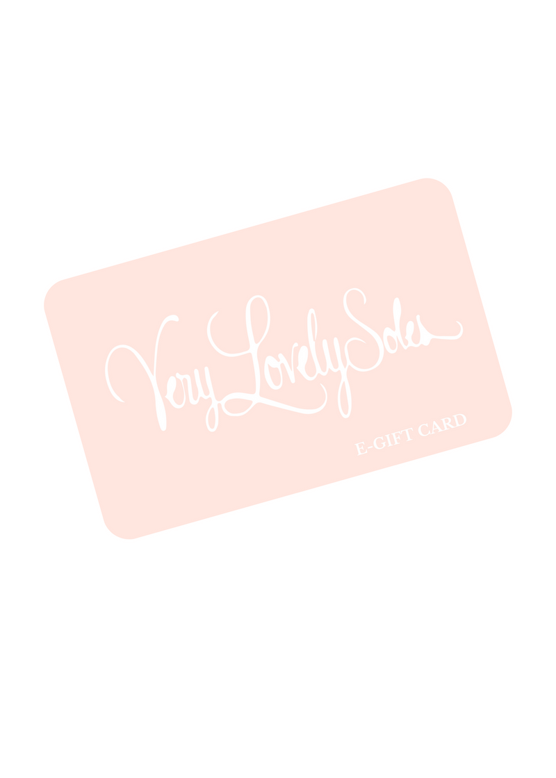 Very Lovely Soles Digital Gift Card